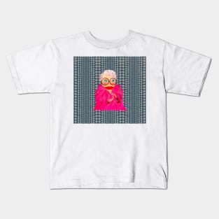 A chic Iris Apfel inspired Item Kids T-Shirt